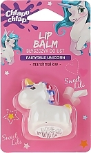 Fragrances, Perfumes, Cosmetics Gloss Lip Balm "Unicorn", white - Chlapu Chlap Lip Balm