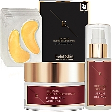 Fragrances, Perfumes, Cosmetics Set - Eclat Skin London Anti-Age Excellent Skin Set (ser/30ml + cr/50ml + eye/pads/5x2pcs)