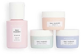 Set, 5 pcs - Revolution Skincare X Sali Hughes My Essentials Mini Kit With Gel — photo N2