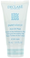 Anti-Oil Mask - Declare Pure Balance Anti-Oil Mask — photo N2