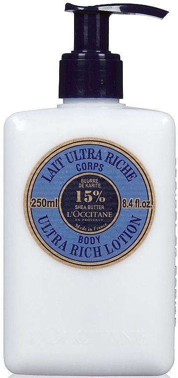 Ultra-Nourishing Body Milk 'Shea Butter' - L'occitane 15% Shea Butter Ultra Rich Lotion — photo N1