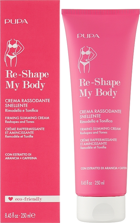 Slimming & Firming Body Cream - Pupa Re-Shape My Body Slimming Firming Cream — photo N2