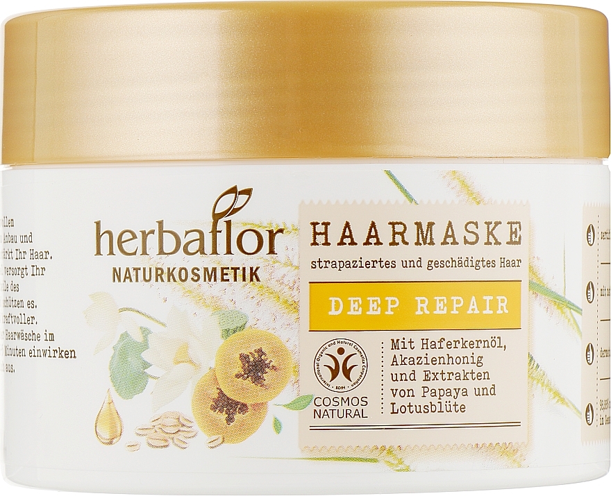 Deep Repair Hair Mask - Herbaflor Deep Repair Hair Mask — photo N1