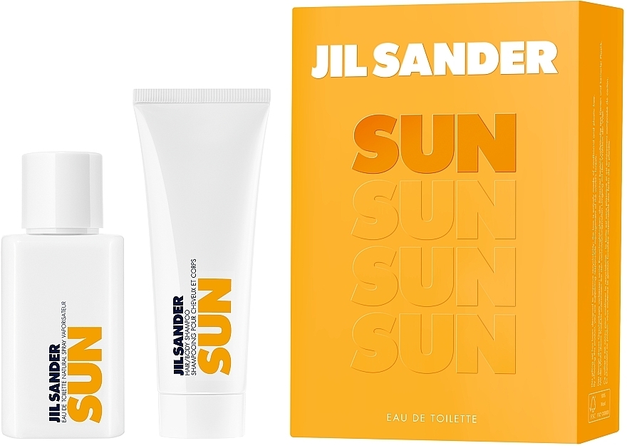 Jil Sander Sun - Set (edt/75ml + sh/gel/75ml) — photo N1