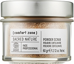 Fragrances, Perfumes, Cosmetics Face Scrub - Comfort Zone Sacred Nature Powder Scrub