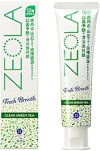 Fragrances, Perfumes, Cosmetics Fresh Breath Toothpaste - Zettoc Zeola White Fresh Breath