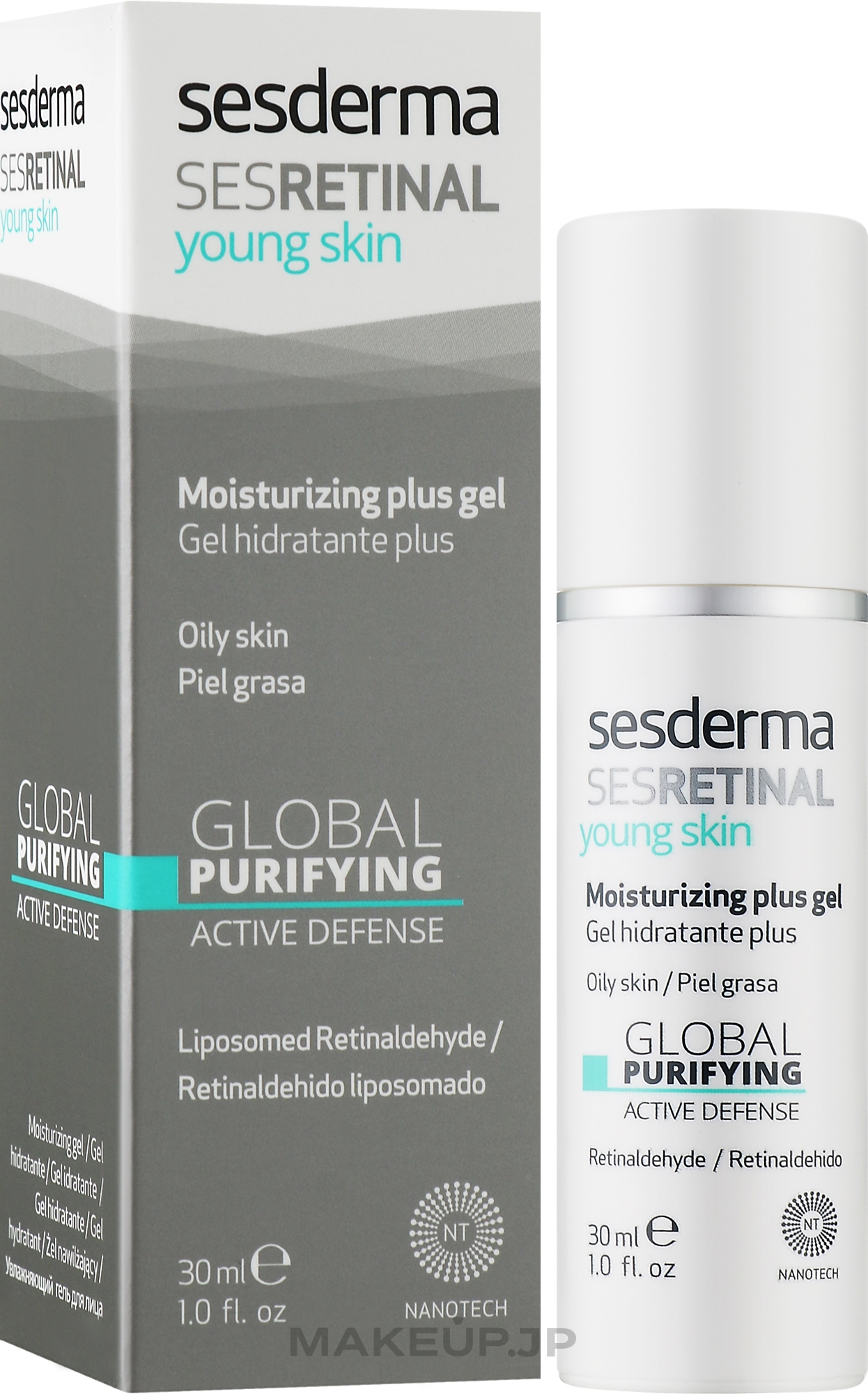 Face Gel - SesDerma Laboratories Sesretinal Young Moisturizing Plus Gel — photo 30 ml