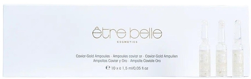 Caviar & Gold Face Ampoules - Etre Belle Caviar-Gold Ampoules — photo N1