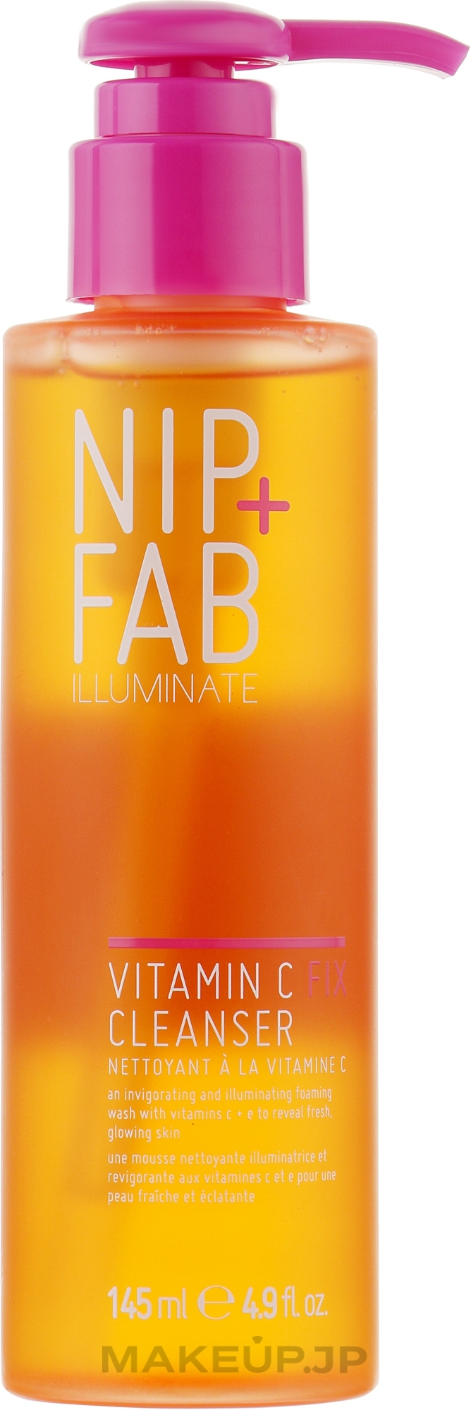 Vitamin C Face Foam - NIP+FAB Vitamin C Fix Cleanser — photo 145 ml