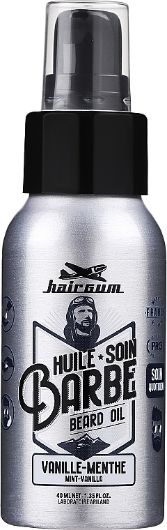 Vanilla-Mint Beard Oil - Hairgum Barber Beard Oil — photo N1