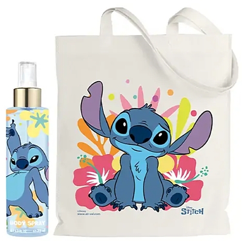 Set - Air-Val International Lilo & Stitch Body Spray (b/spray/200ml + shopper) — photo N1