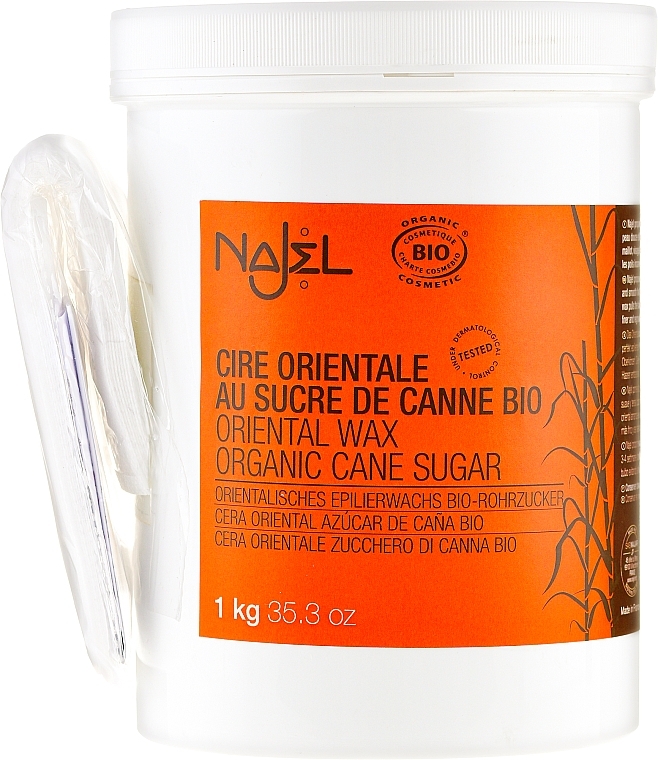 Depilatory Sugar Paste - Najel Organic Oriental Sugar Wax — photo N3