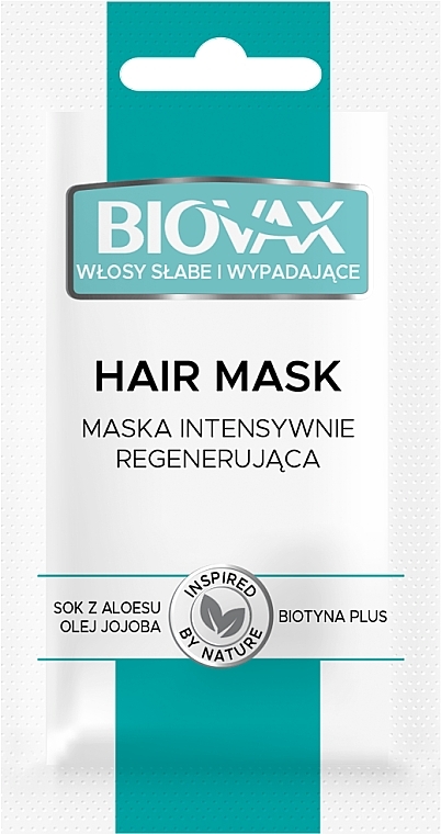 Anti-Hair Loss Mask - Biovax Anti-Hair Loss Mask Travel Size — photo N1