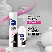 Roll-on Deodorant Antiperspirant "Black & White Invisible Protection CLEAR" - NIVEA Deodorant Invisible For Black & White Clear Roll-On For Women — photo N7