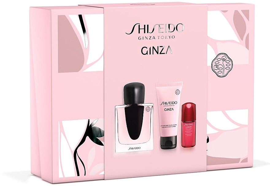 Set (edp/50 ml + b/lot/50 ml + conc/10 ml) - Shiseido Ginza — photo N2