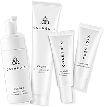 Set - Cosmedix Clarifying & Cleansing 4-Piece Essentials Kit (f/cleanser/60ml + f/ser/15ml + f/mask/30g + f/cr/15ml) — photo N2