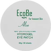 Fragrances, Perfumes, Cosmetics Hydrogel Eye Patch - Eco Be Ekel Aloe Hydrogel Eye Patch