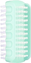 Fragrances, Perfumes, Cosmetics Lajkonik Double-Sided Hand Brush, Mint - Sanel Lajkonik