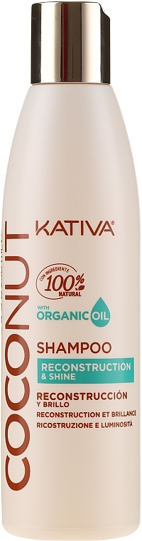 Repair Hair Shampoo - Kativa Coconut Shampoo — photo N5