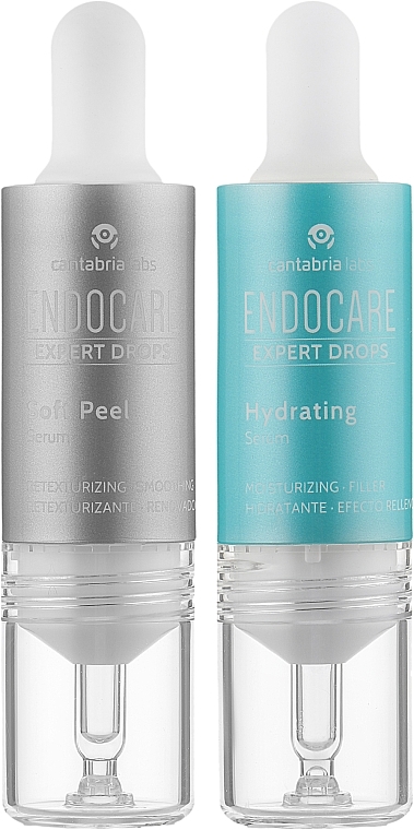 Hydrating Protocol Set - Cantabria Labs Endocare Expert Drops Hydrating Protocol (ser/2*10ml) — photo N2