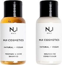 Set - NUI Cosmetics Natural Hair CareTravel Set (shm/30ml + h/cond/30ml) — photo N1