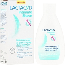 Fragrances, Perfumes, Cosmetics Delicate Shaving & Intimate Wash Emulsion - Lactacyd Intimate Shave