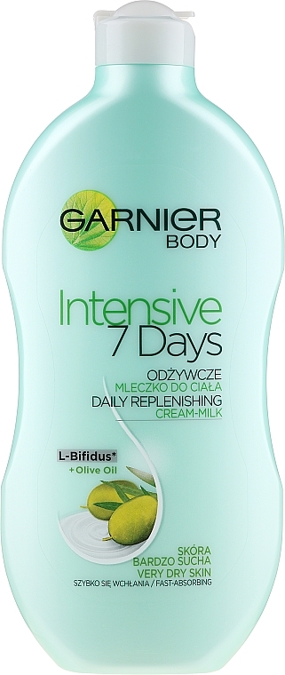 Body Milk "Olive" - Garnier Body Hydration 7 Days Body Milk — photo N1