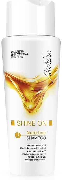 Shiny Shampoo - BioNike Shine On Nutri-Hair Shampoo — photo N1