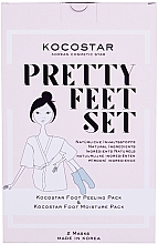 Fragrances, Perfumes, Cosmetics Set - Kocostar Pretty Feet Set (f/mask/40ml + f/mask/14ml)