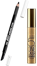 Fragrances, Perfumes, Cosmetics Set - Avon Smoky Eye True Black (mascara/10ml + eye/pencil/1.14g)