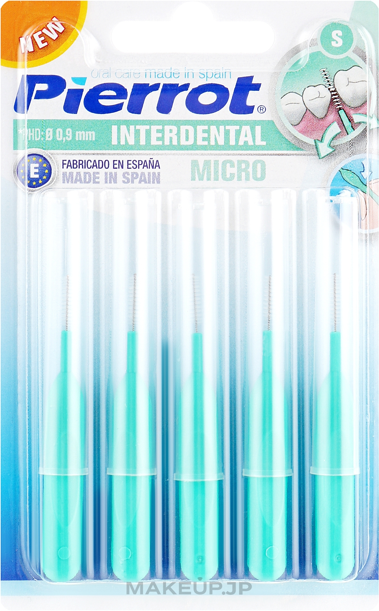 Interdental Brushes, 0.9 mm - Pierrot Interdental Micro — photo 5 szt.