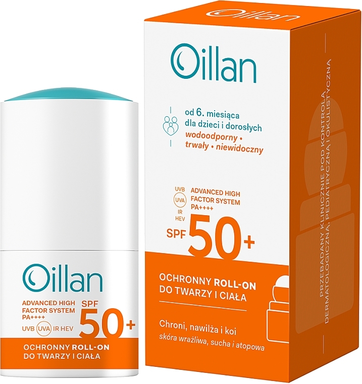 Sun Protection Face and Body Stick - Oillan — photo N2