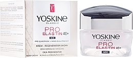 Fragrances, Perfumes, Cosmetics Night Cream for Normal and Combination Skin - Yoskine Classic Pro-Elastin Face Cream 40+