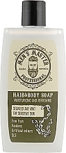 Invigorating Body & Hair Soap "Algae & Mint" - Men's Master — photo N2