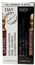 Fragrances, Perfumes, Cosmetics Set - In lab Medical Day Night Lifting Regeranting (ampoule/2 x 2ml)