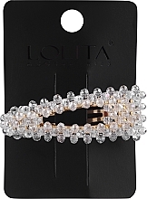 Hair Clip, transparent beads - Lolita Accessoires — photo N1