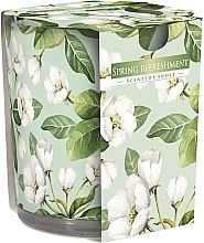 Scented Candle in Glass 'Spring Freshness' - Bispol Scented Candle Spring Refreshment — photo N1