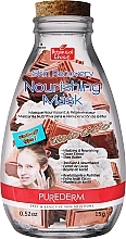 Fragrances, Perfumes, Cosmetics Nourishing Face Mask 'Chocolate' - Purederm Skin Recovery Nourishing Mask Choco Cacao