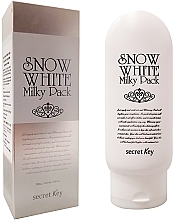 Fragrances, Perfumes, Cosmetics Whitening Mask "Snow White" - Secret Key Snow White Milky Pack