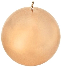 Fragrances, Perfumes, Cosmetics Christmas Decorative Candle, ball, rose gold, 8cm - Artman Candle Mirror