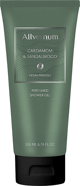 Allvernum Cardamom & Sandalwood - Perfumed Shower Gel — photo N1