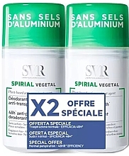 Fragrances, Perfumes, Cosmetics Set - SVR Spirial Vegetal (deo/2x50ml)