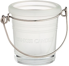 Fragrances, Perfumes, Cosmetics Votive Candle Holder - Yankee Candle Frosted Bucket Sampler Holder