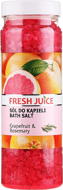 Bath Salt - Fresh Juice Grapefruit and Rosemary — photo N1