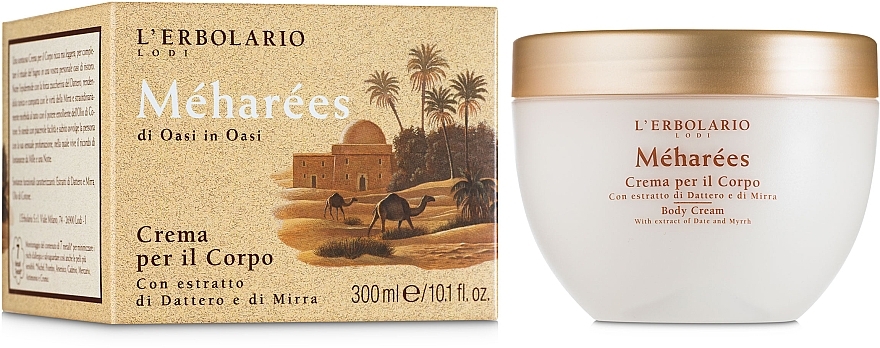 Perfumed Body Cream "Caravan" - L'Erbolario Meharees Crema Per Il Corpo — photo N1