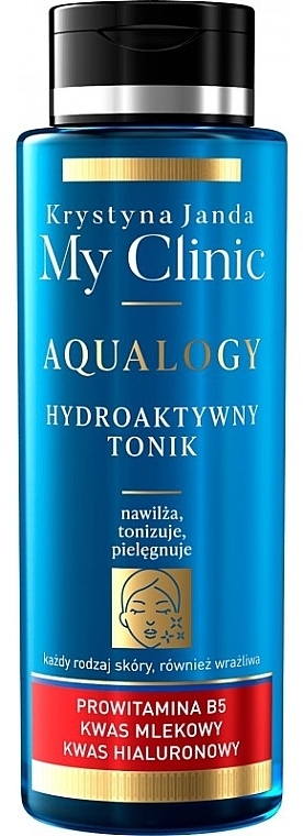 Hydroactive Face Tonic - Janda My Clinic Aqualogy — photo N1