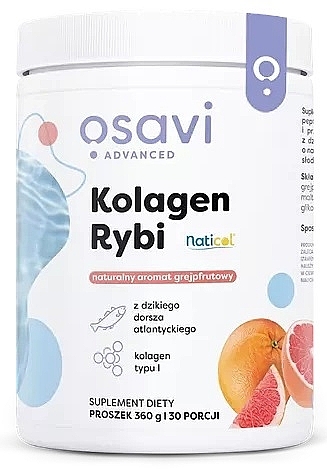 Grapefruit Flavor Wild Cod Fish Collagen  - Osavi Kolagen Rybi — photo N1