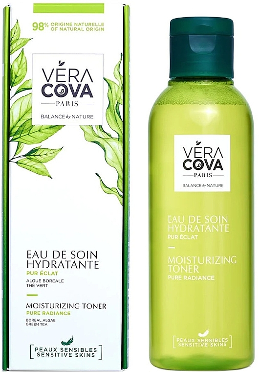 Moisturizing Face Toner 'Green Tea' - Veracova Green Tea Moisturizing Toner — photo N1