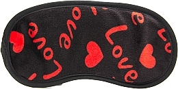 Fragrances, Perfumes, Cosmetics Sleep Mask 'Mix', black - Omkara