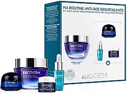 Fragrances, Perfumes, Cosmetics Set - Biotherm Blue Therapy Retinol Renewal Care Gift Set (cr/50 ml + eye/cr/5 ml + elixir/7 ml + cr/15 ml)